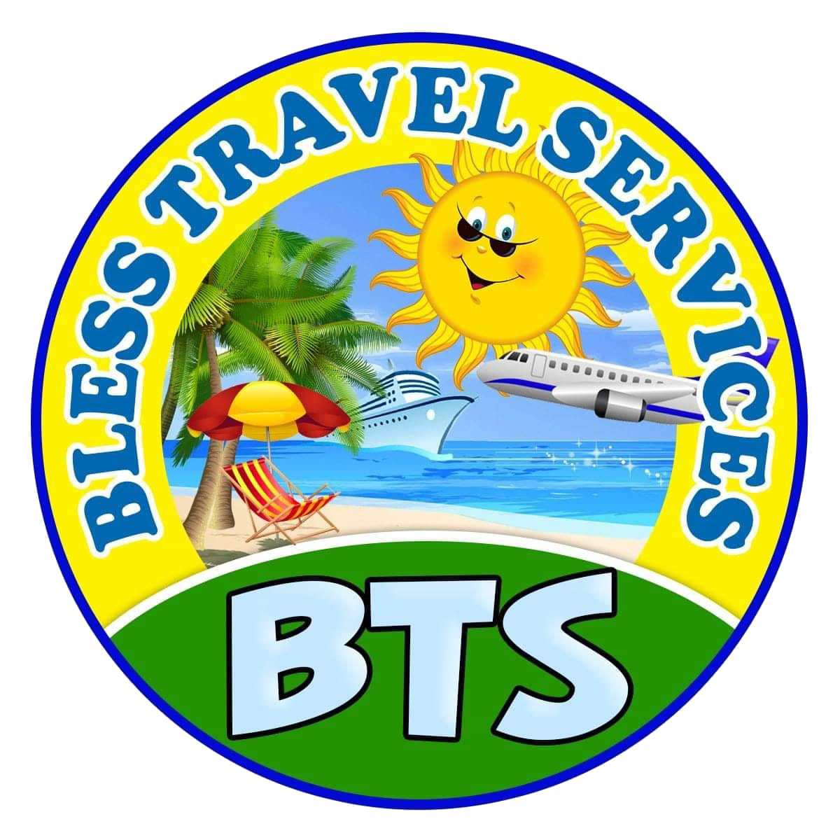 Blessed Travel Services Logo